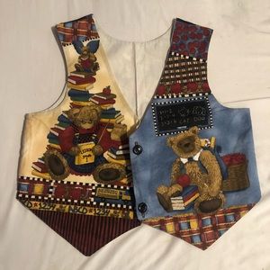Vintage Handmade Teacher Vest